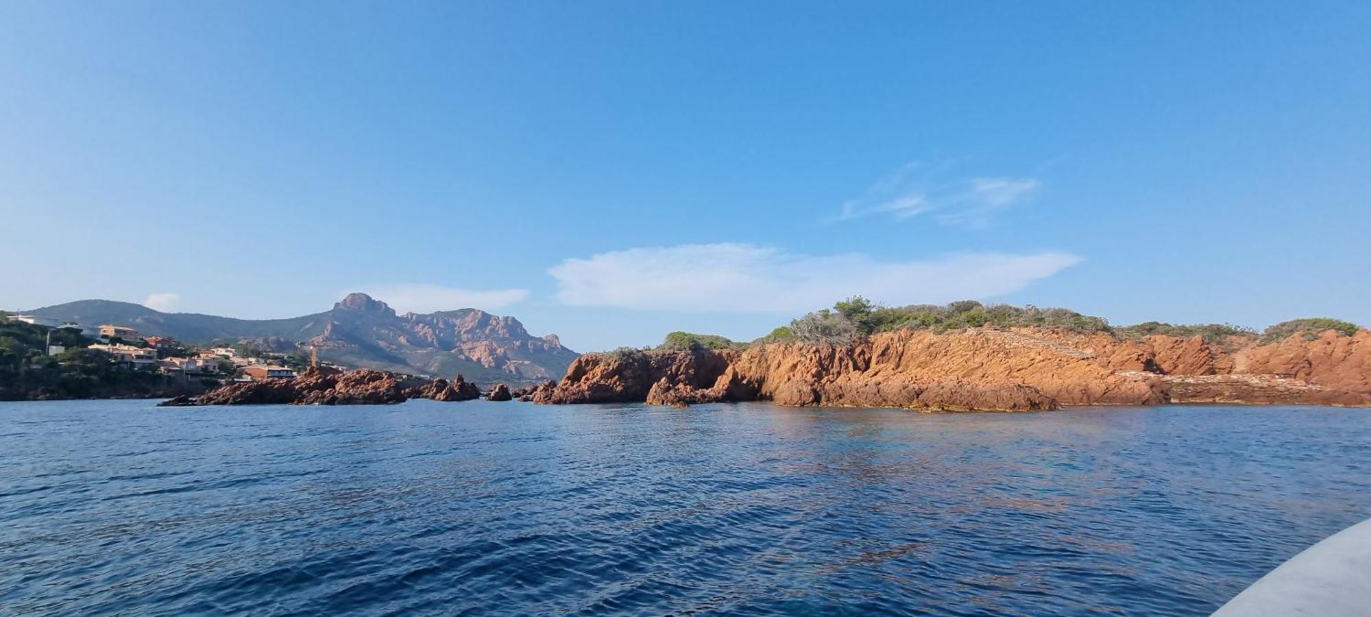 Agay Cap Esterel Le Hameau F2 Clim Plein Sud Dernier Etage Magnifique Vue Mer Saint-Raphaël Exteriör bild