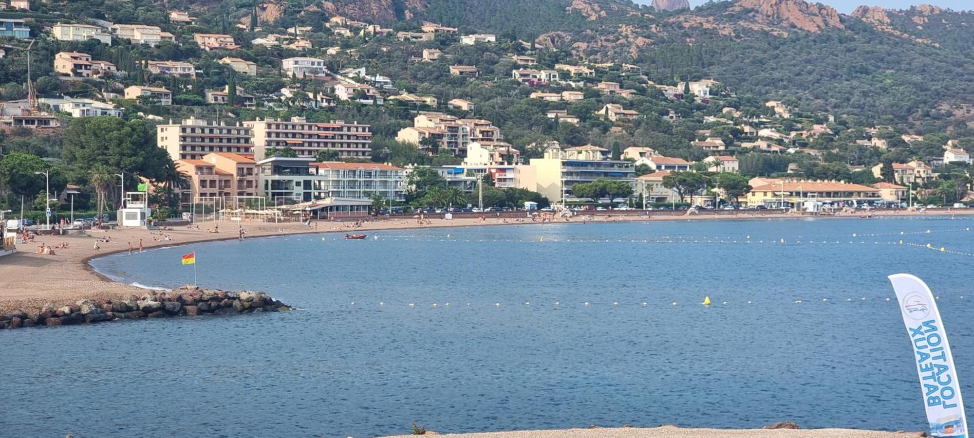 Agay Cap Esterel Le Hameau F2 Clim Plein Sud Dernier Etage Magnifique Vue Mer Saint-Raphaël Exteriör bild
