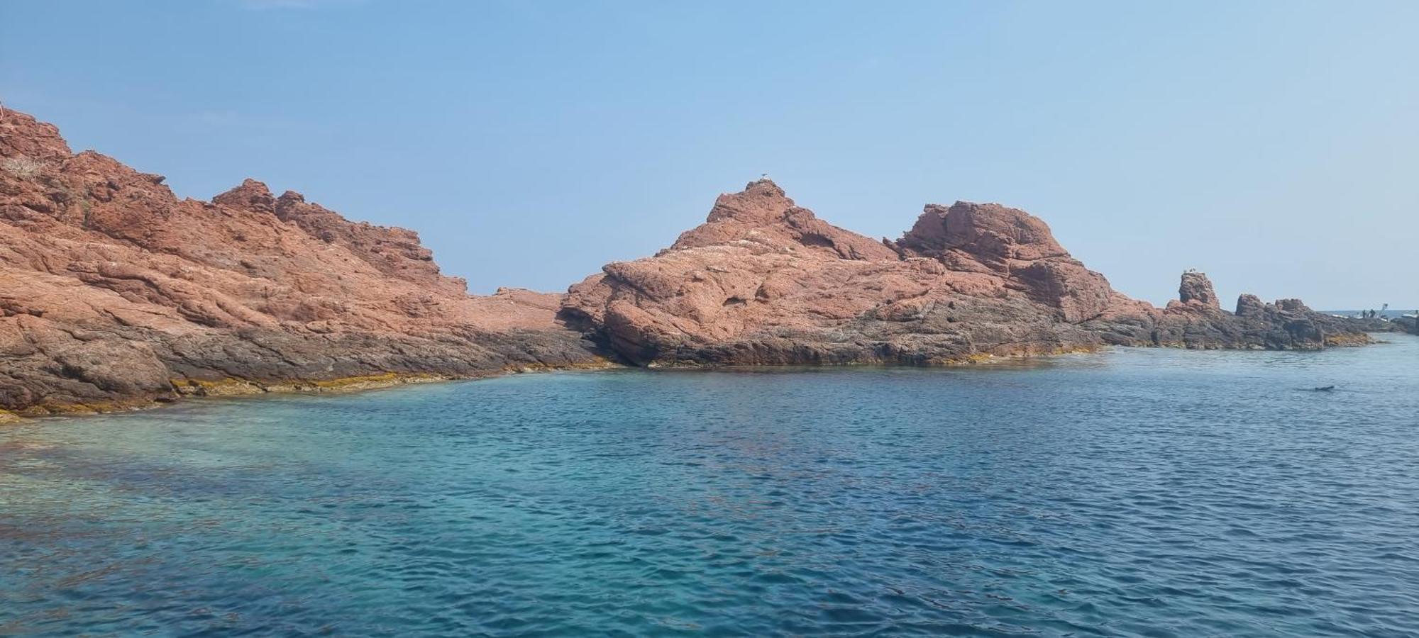 Agay Cap Esterel Le Hameau F2 Clim Plein Sud Dernier Etage Magnifique Vue Mer Saint-Raphaël Exteriör bild