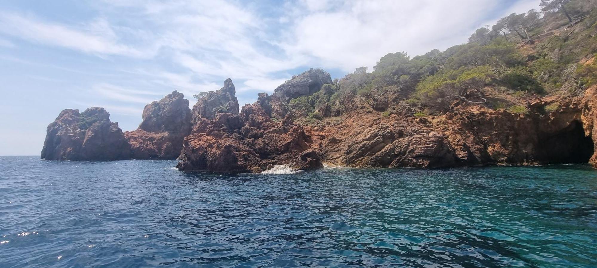Agay Cap Esterel Le Hameau F2 Clim Plein Sud Dernier Etage Magnifique Vue Mer Saint-Raphaël Exteriör bild