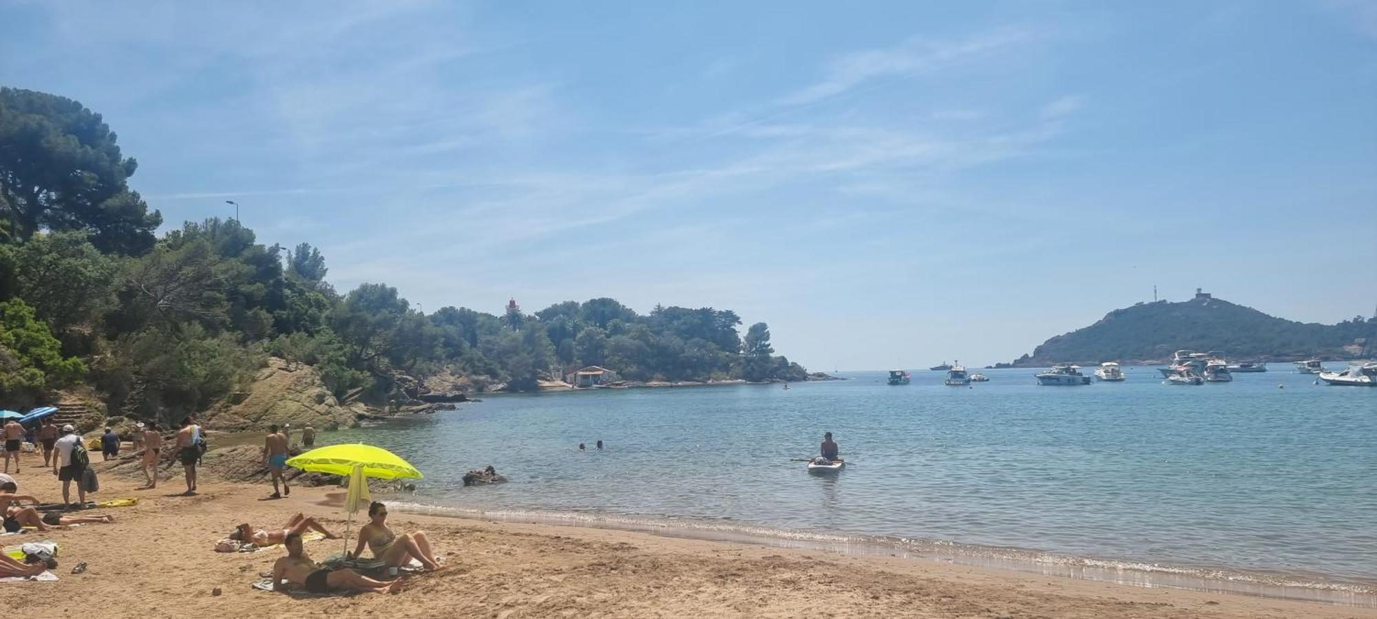 Agay Cap Esterel Le Hameau F2 Clim Plein Sud Dernier Etage Magnifique Vue Mer Saint-Raphaël Exteriör bild