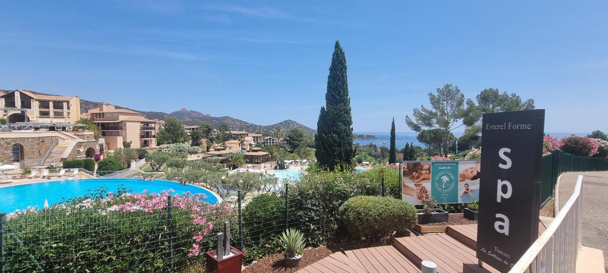 Agay Cap Esterel Le Hameau F2 Clim Plein Sud Dernier Etage Magnifique Vue Mer Saint-Raphaël Exteriör bild