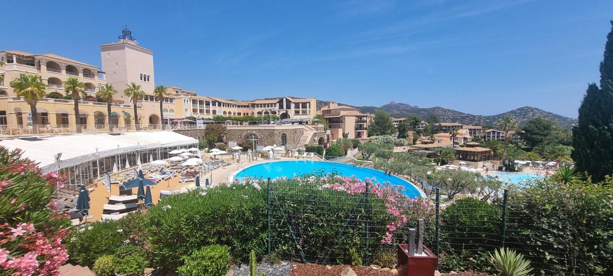 Agay Cap Esterel Le Hameau F2 Clim Plein Sud Dernier Etage Magnifique Vue Mer Saint-Raphaël Exteriör bild